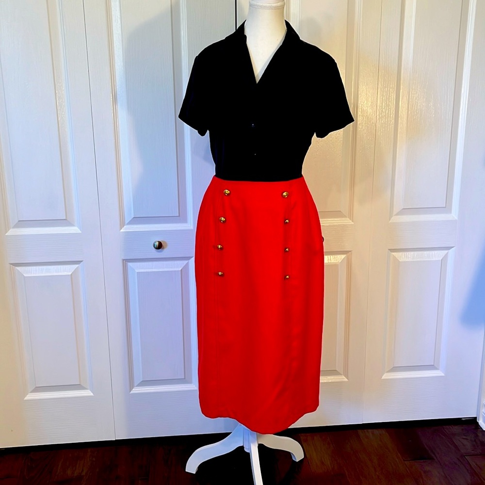 Braemar wool lined skirt